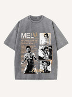 Arcane Print Round Neck T-shirt