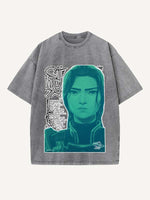 Arcane Print Round Neck T-shirt