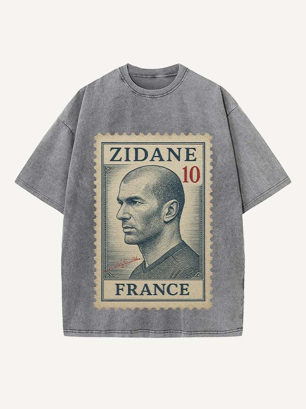 Zizou Print Round Neck T-shirt
