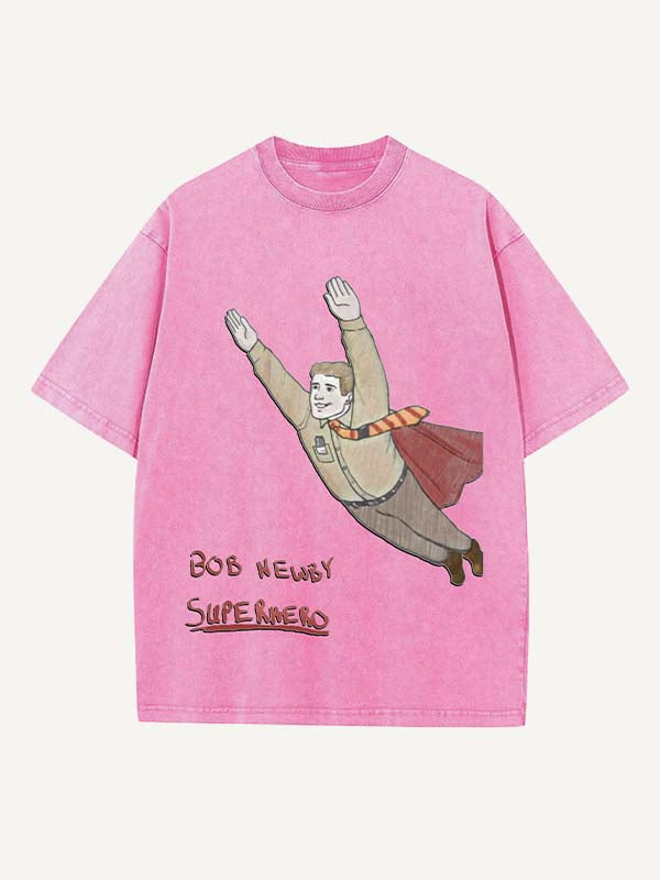 Stranger Things Print Round Neck T-shirt