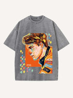 Oscar Piastri Print Round Neck T-shirt