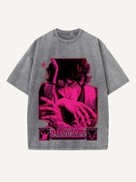 Arcane Print Round Neck T-shirt
