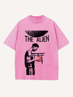 Victor Wembanyama Print Round Neck T-shirt