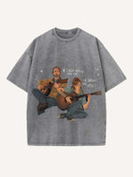 The Last of Us Print Round Neck T-shirt