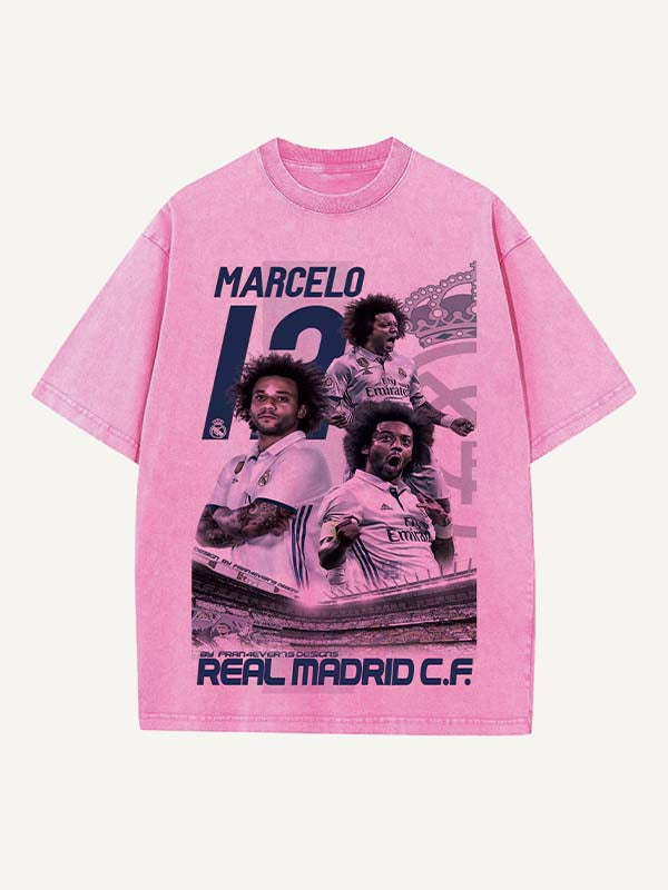 Marcelo Print Round Neck T-shirt
