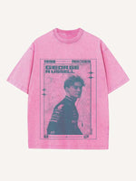 George Russell Print Round Neck T-shirt