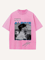 Pierre Gasly Print Round Neck T-shirt