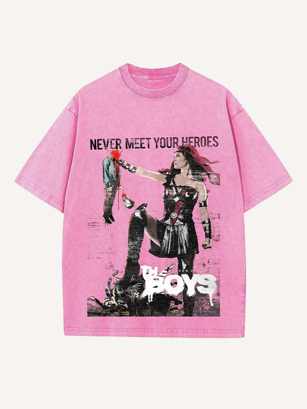 The Boys Print Round Neck T-shirt