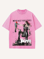 The Boys Print Round Neck T-shirt