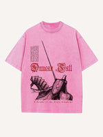 A Knight of the Seven Kingdoms Print Round Neck T-shirt