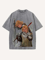 A Knight of the Seven Kingdoms Print Round Neck T-shirt