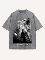Game of Thrones Print Round Neck T-shirt