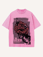 The Last of Us Print Round Neck T-shirt