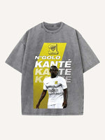 N'Golo Kanté Print Round Neck T-shirt