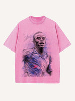 N'Golo Kanté Print Round Neck T-shirt