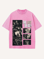 The Last of Us Print Round Neck T-shirt