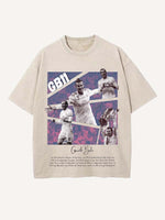Gareth Bale Print Round Neck T-shirt