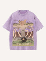 Attack on Titan Print Round Neck T-shirt