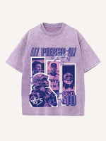 Pierre Gasly Print Round Neck T-shirt