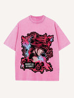 Arcane Print Round Neck T-shirt