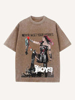 The Boys Print Round Neck T-shirt