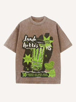 Lando Norris Print Round Neck T-shirt