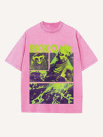 Arcane Print Round Neck T-shirt