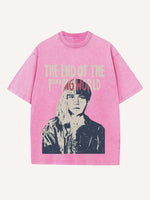 The End of the Fxxxing World Print Round Neck T-shirt