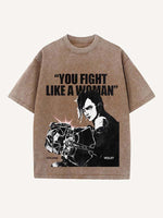 Arcane Print Round Neck T-shirt