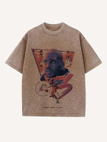 Chris Paul Print Round Neck T-shirt