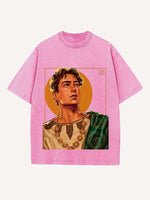 George Russell Print Round Neck T-shirt