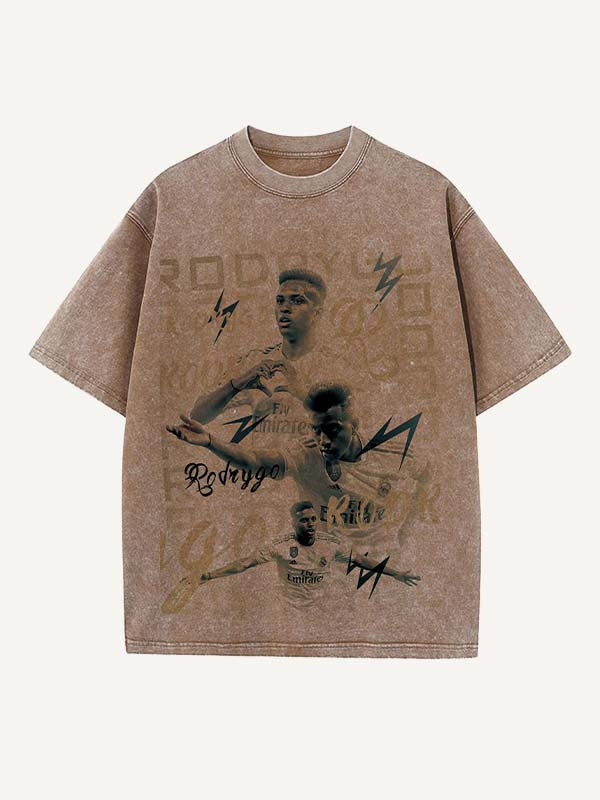 Rodrygo Print Round Neck T-shirt