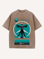 George Russell Print Round Neck T-shirt