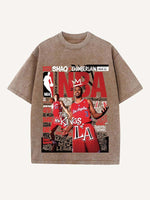 Chris Paul Print Round Neck T-shirt