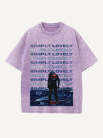 Max Verstappen Print Round Neck T-shirt