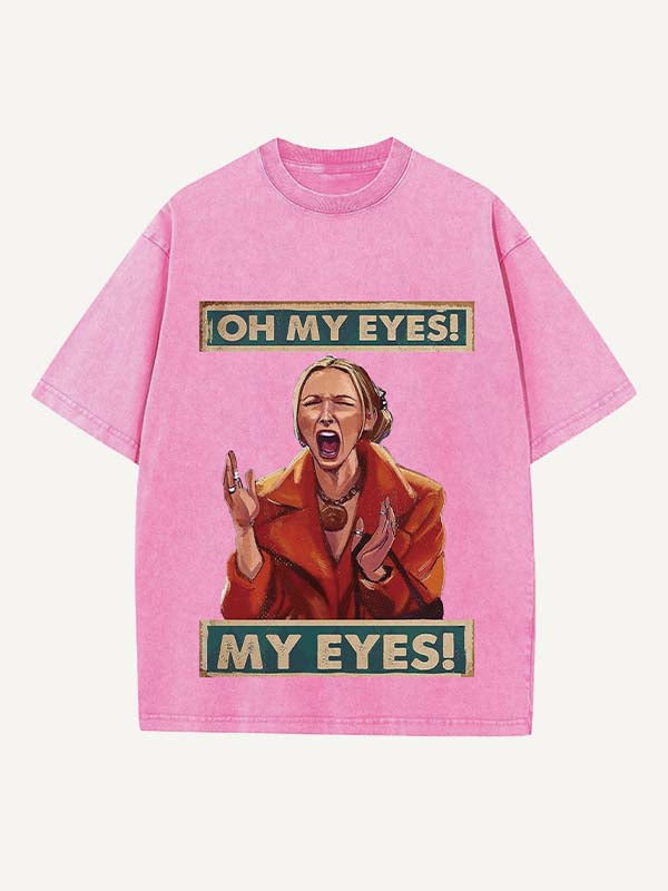 Friends Print Round Neck T-shirt