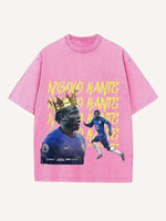 N'Golo Kanté Print Round Neck T-shirt