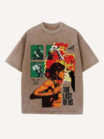 The Last of Us Print Round Neck T-shirt