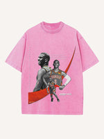 Chris Paul Print Round Neck T-shirt