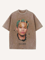 Euphoria Print Round Neck T-shirt