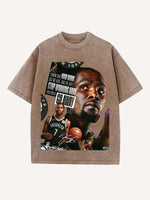 Kevin Durant Print Round Neck T-shirt