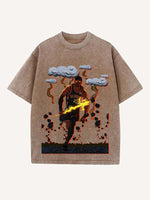 SGA Print Round Neck T-shirt