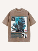 George Russell Print Round Neck T-shirt