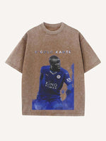 N'Golo Kanté Print Round Neck T-shirt
