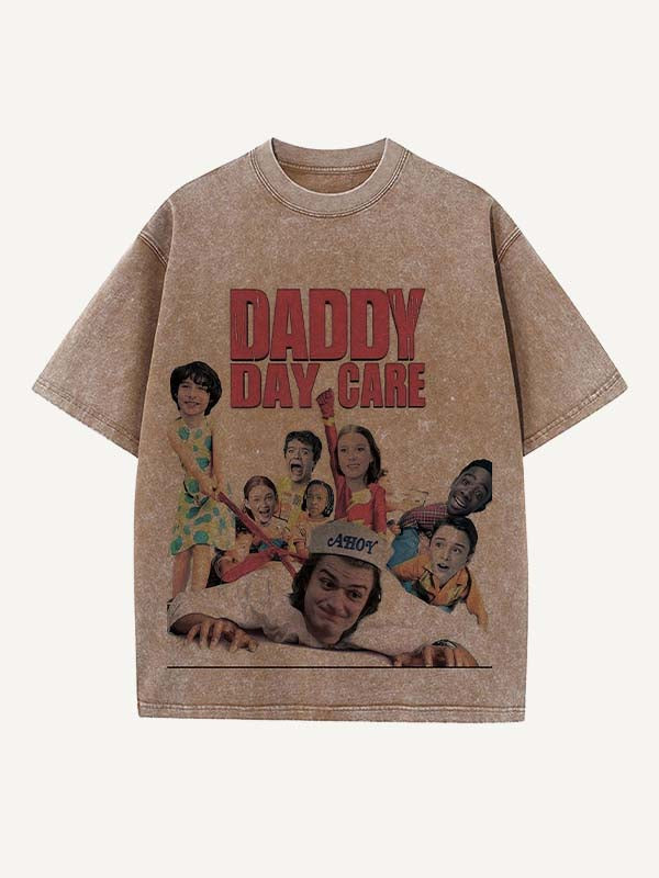 Stranger Things Print Round Neck T-shirt