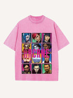 Arcane Print Round Neck T-shirt