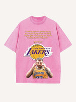 Luka Dončić Print Round Neck T-shirt