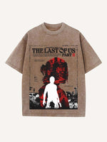 The Last of Us Print Round Neck T-shirt