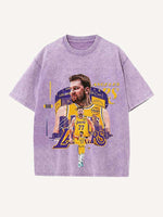 Luka Dončić Print Round Neck T-shirt