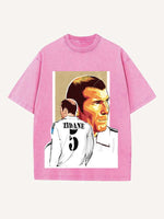 Zizou Print Round Neck T-shirt